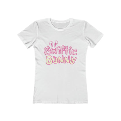 Taylor Swift Easter Swiftie Bunny Women's The Boyfriend Tee