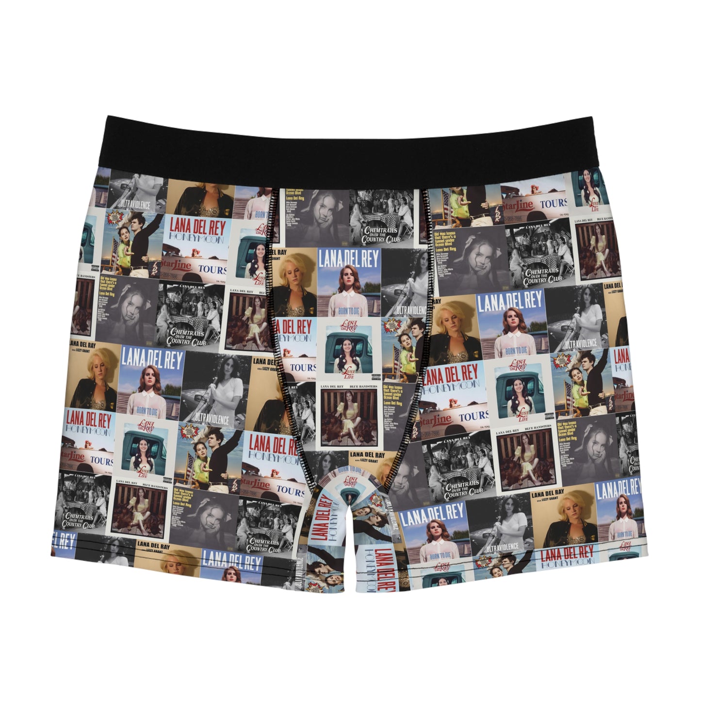 Lana Del Rey Album Cover Collage Men's Boxer Briefs Underwear