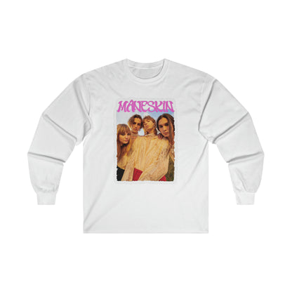 Måneskin Group Photo Ultra Cotton Long Sleeve Tee Shirt