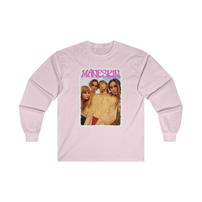 Måneskin Group Photo Ultra Cotton Long Sleeve Tee Shirt