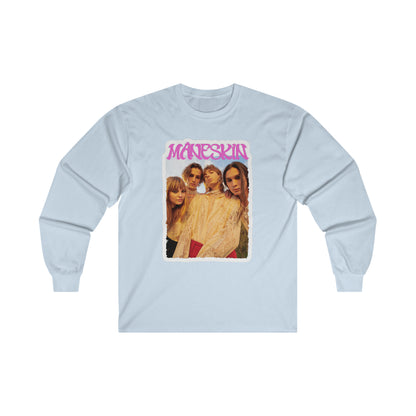 Måneskin Group Photo Ultra Cotton Long Sleeve Tee Shirt