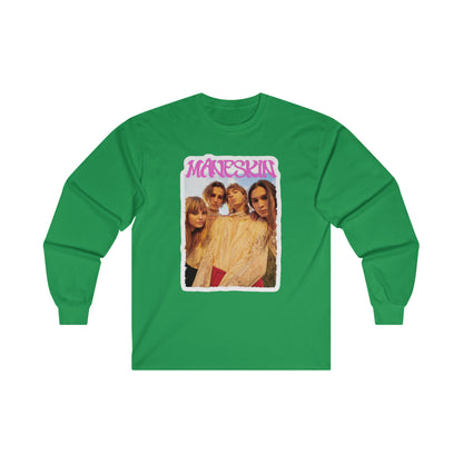 Måneskin Group Photo Ultra Cotton Long Sleeve Tee Shirt