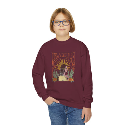 Lana Del Rey Vintage Artwork Youth Crewneck Sweatshirt