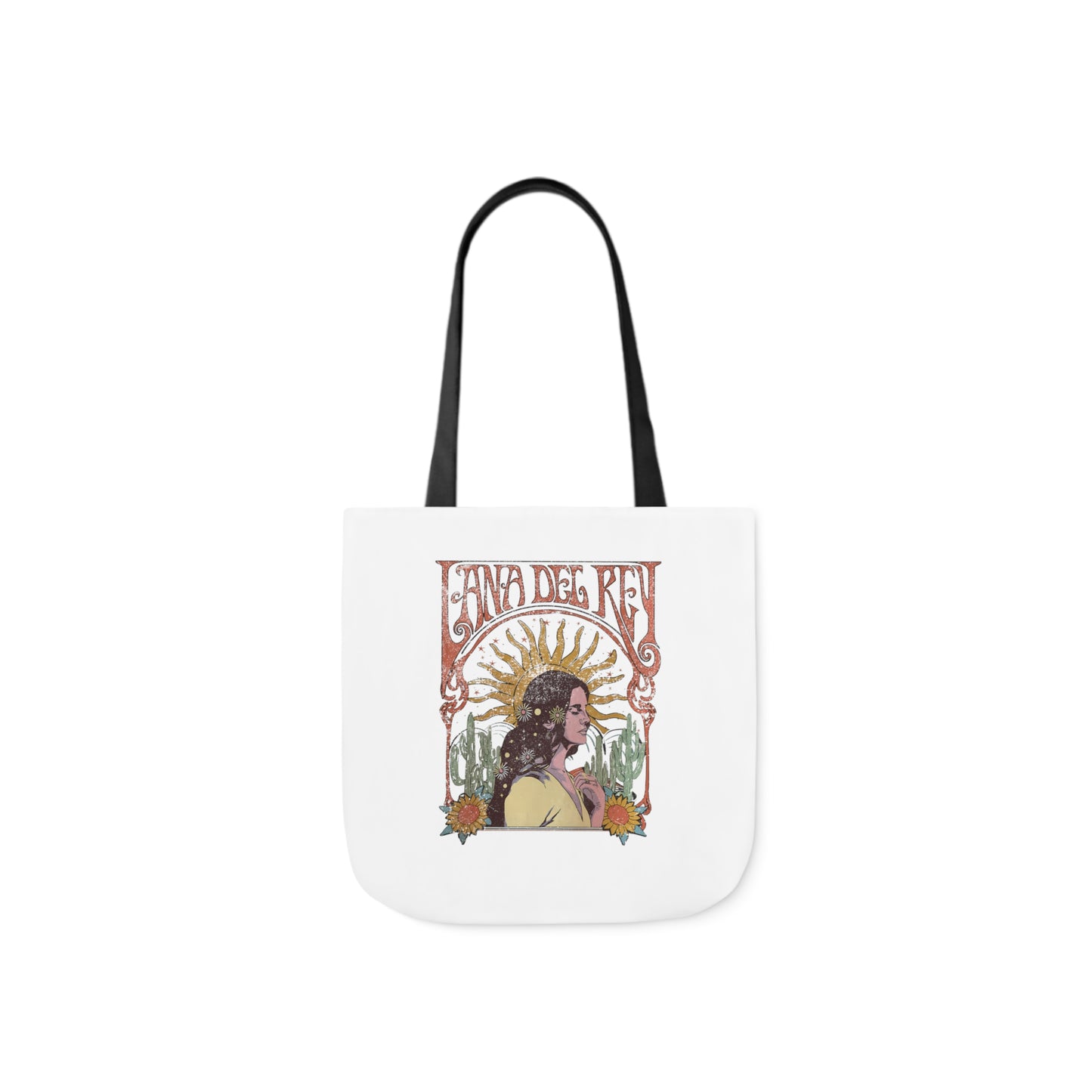 Lana Del Rey Vintage Artwork Polyester Canvas Tote Bag