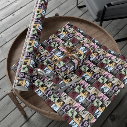 Taylor Swift Eras Collage Gift Wrap Paper