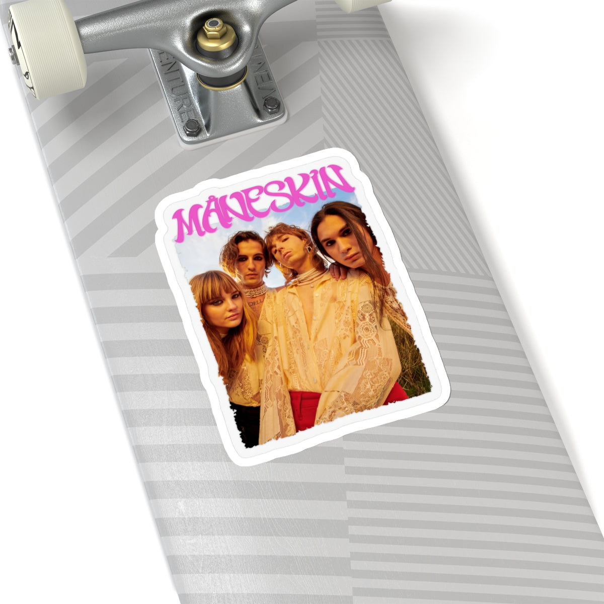 Måneskin Group Photo Kiss-Cut Sticker