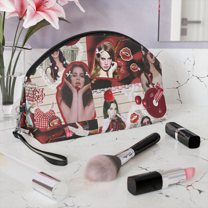 Lana Del Rey Cherry Coke Collage Makeup Bag