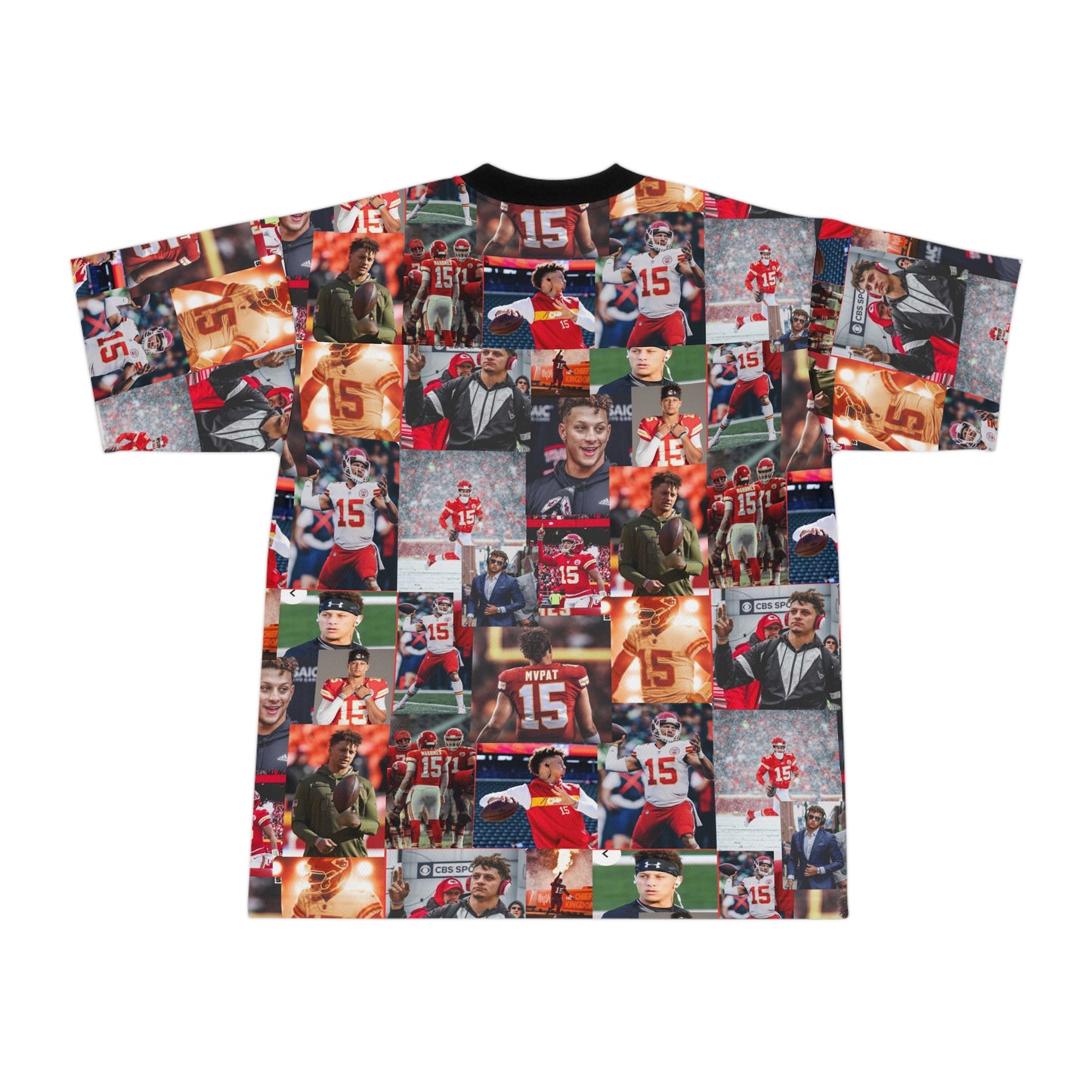 Patrick Mahomes Chiefs MVPAT Photo Collage Unisex Football Jersey