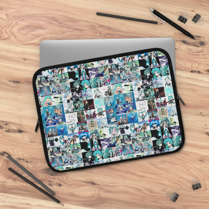 Hatsune Miku Album Cover Collage Laptop Sleeve