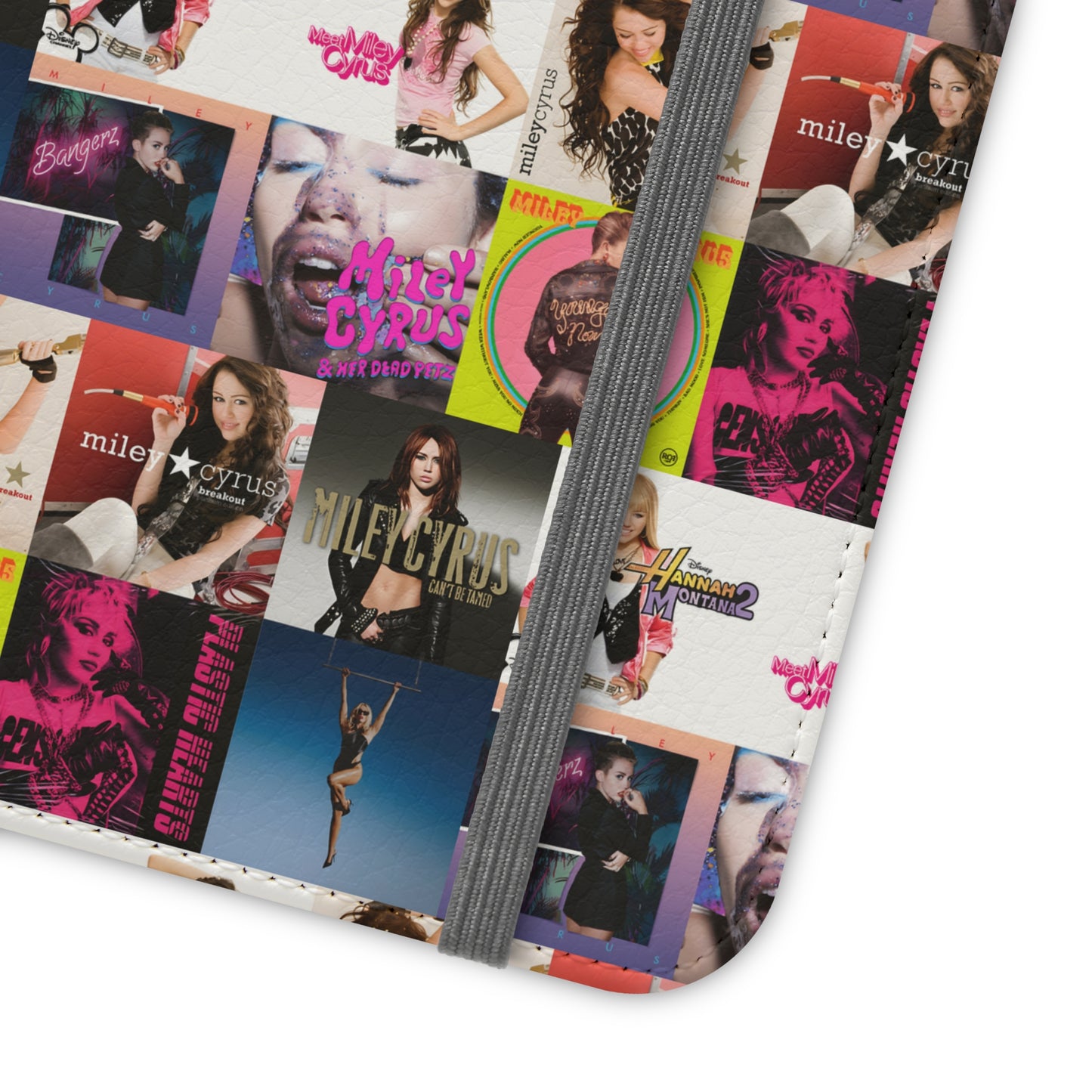 Miley Cyrus Album Cover Collage Phone Flip Case