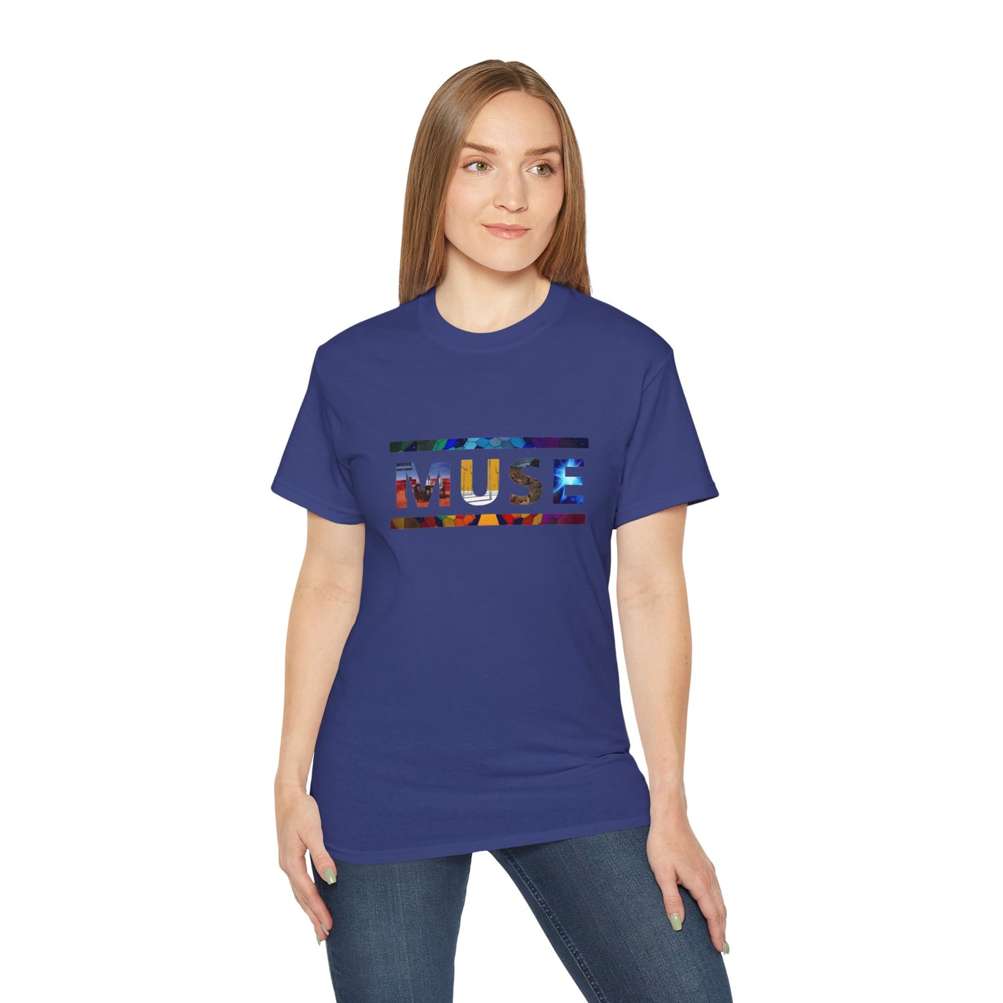 Muse Album Art Letters Unisex Ultra Cotton Tee