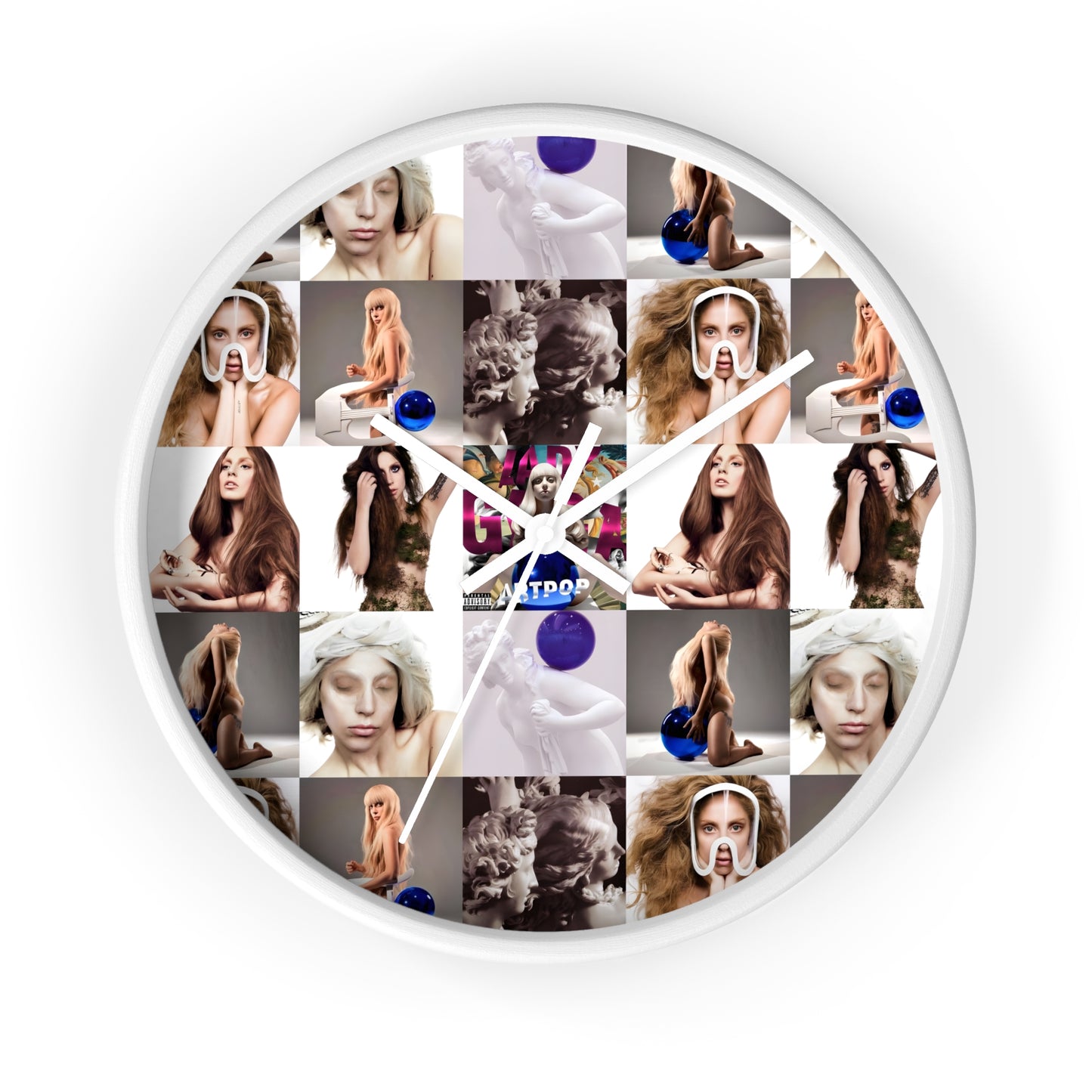 Lady Gaga ARTPOP Mosaic Wall Clock