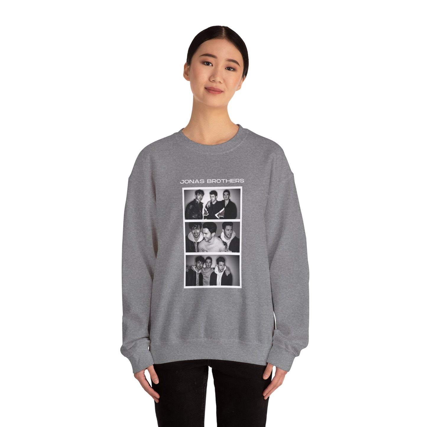 Jonas Brothers Photo Booth Unisex Heavy Blend Crewneck Sweatshirt