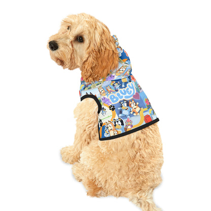 Bluey Playtime Collage Pet Hoodie