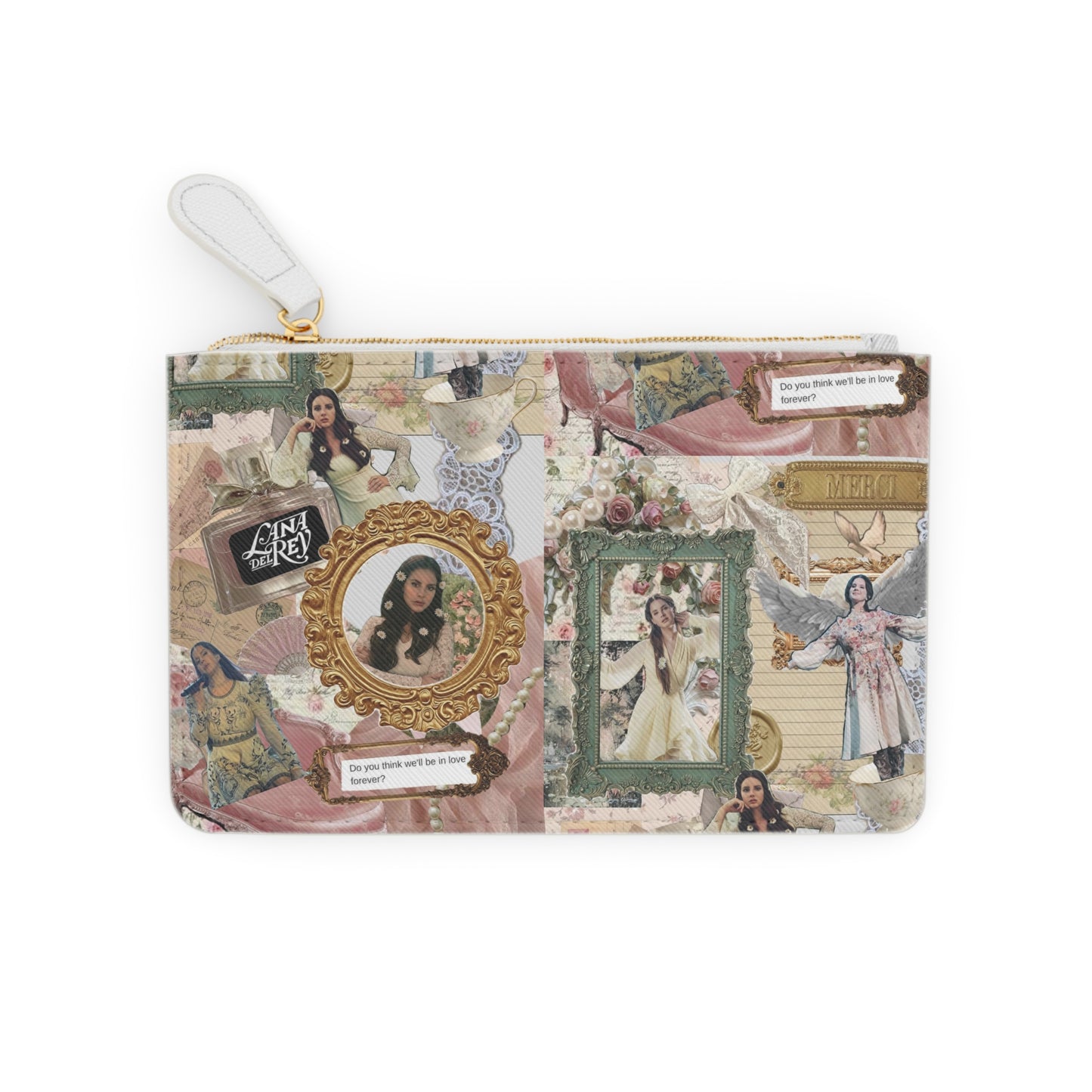 Lana Del Rey Victorian Collage Mini Clutch Bag