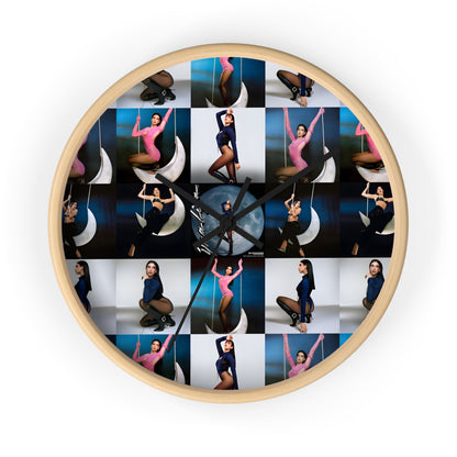 Dua Lipa Future Nostalgia Moonlight Mosaic Wall Clock