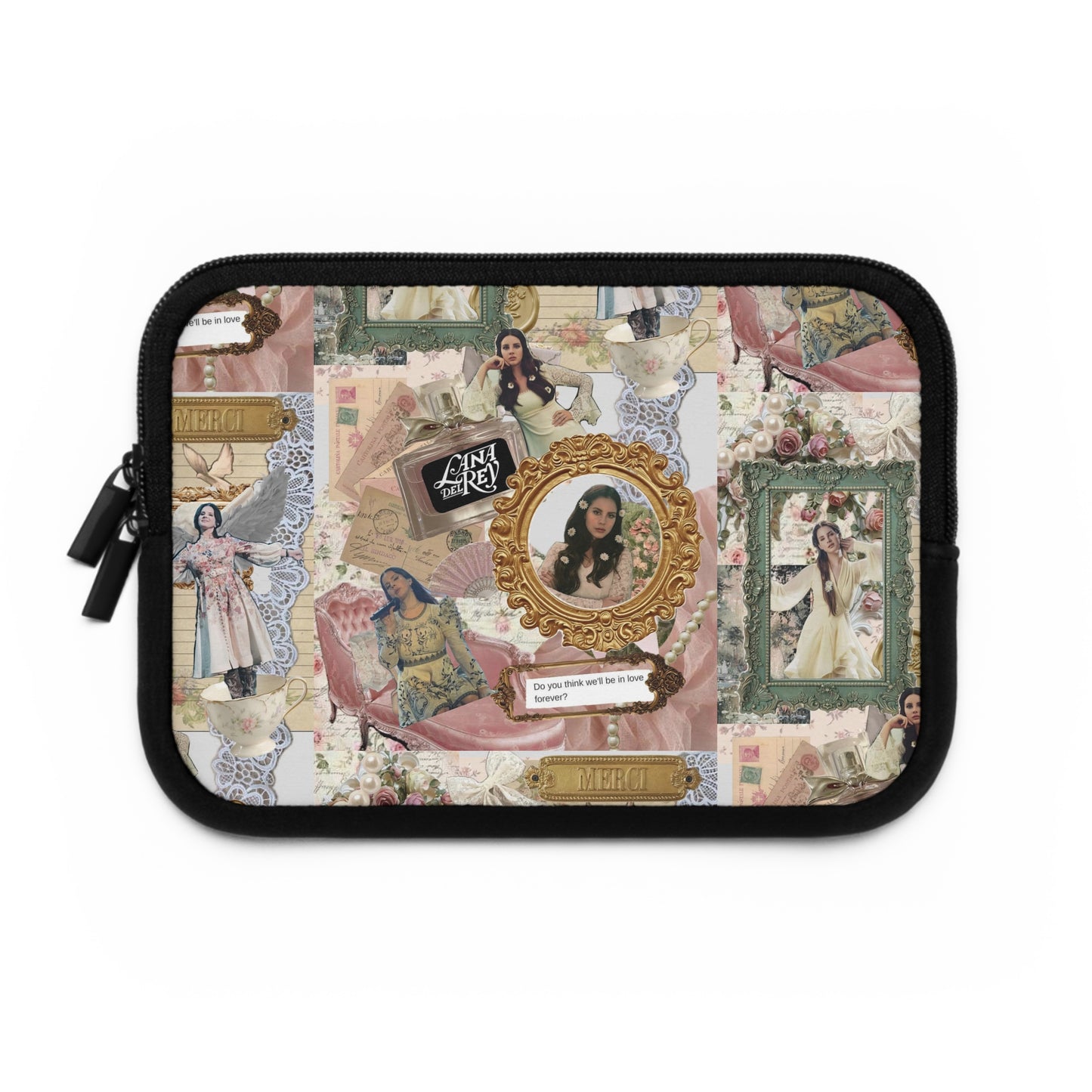 Lana Del Rey Victorian Collage Laptop Sleeve