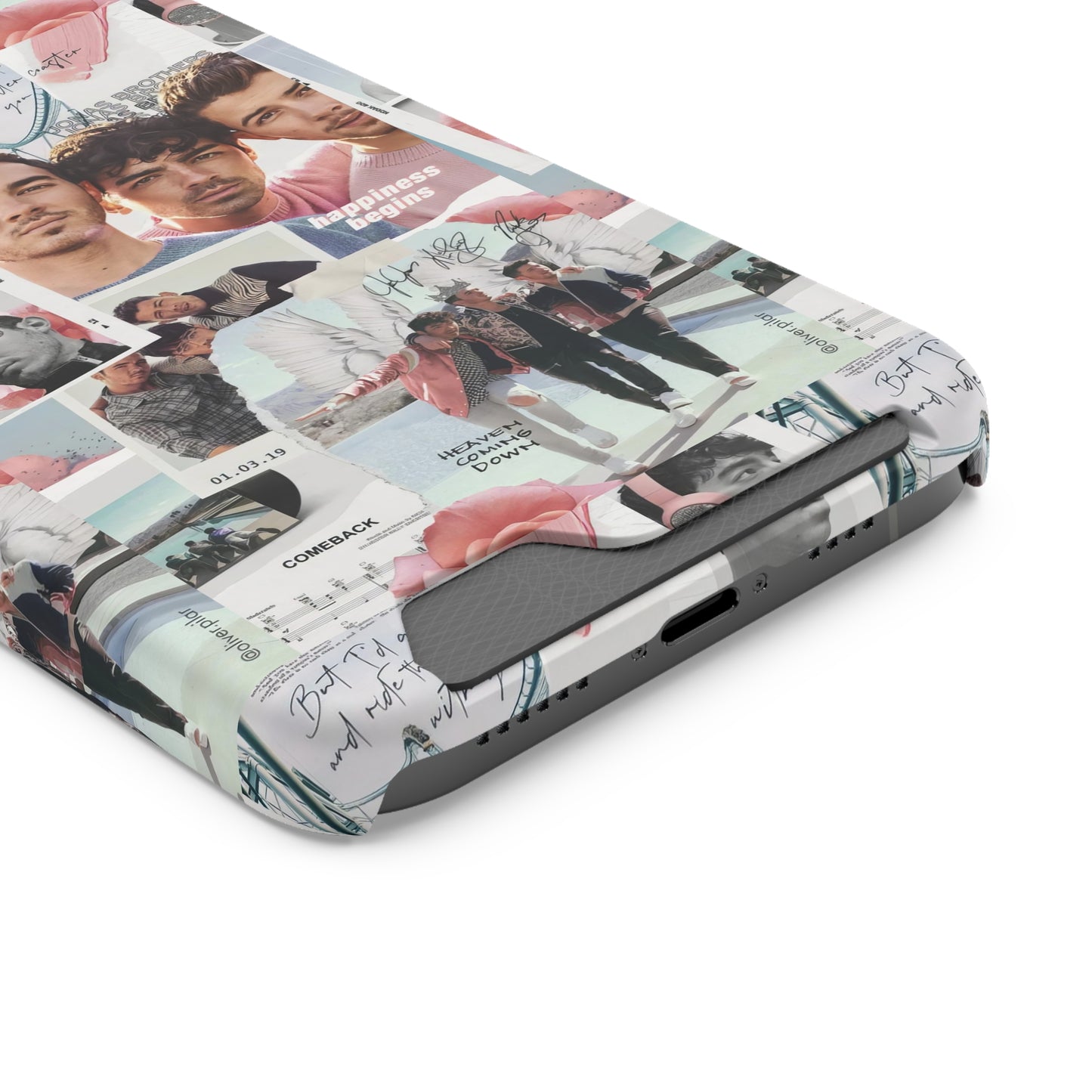 Jonas Brother Happiness Begins Collage Phone Case With Card Holder