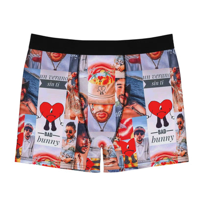 Bad Bunny Un Verano Sin Ti Photo Collage Men's Boxer Briefs Underwear