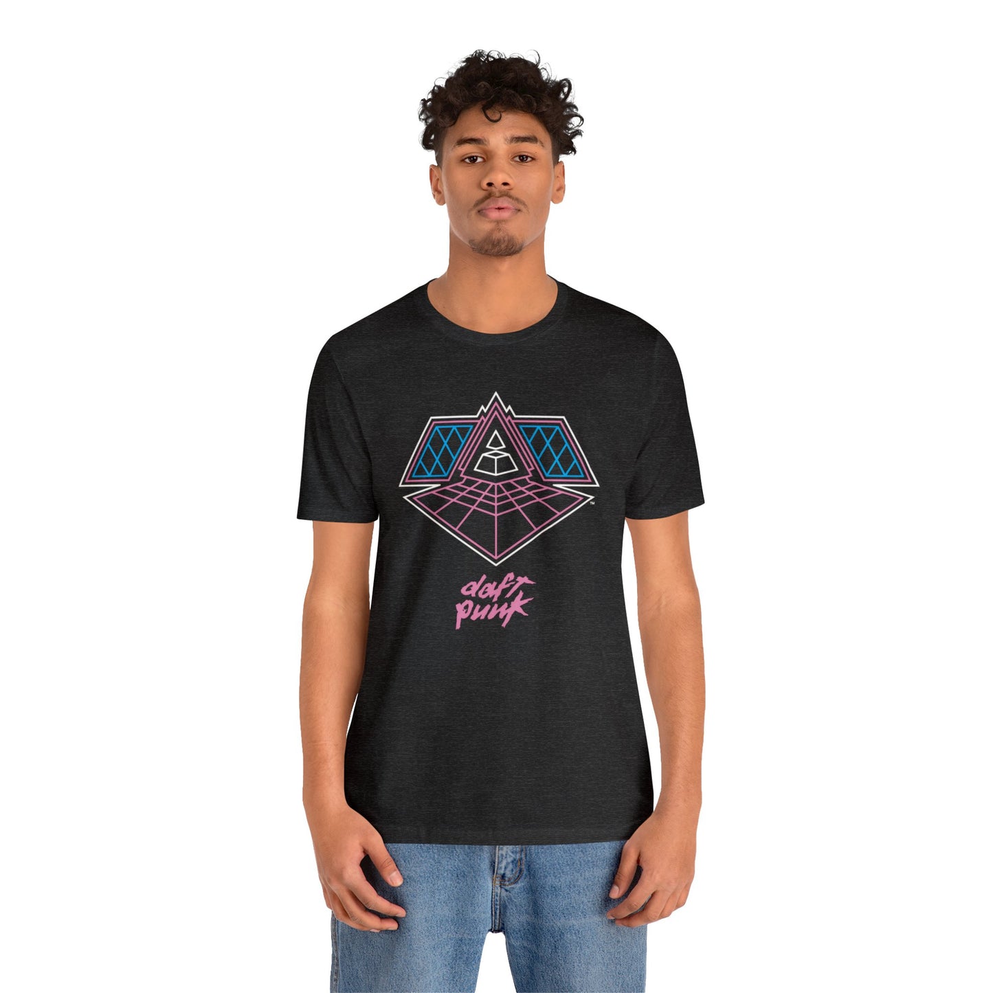 Daft Punk Alive 2007 Logo Unisex Jersey Short Sleeve Tee Shirt