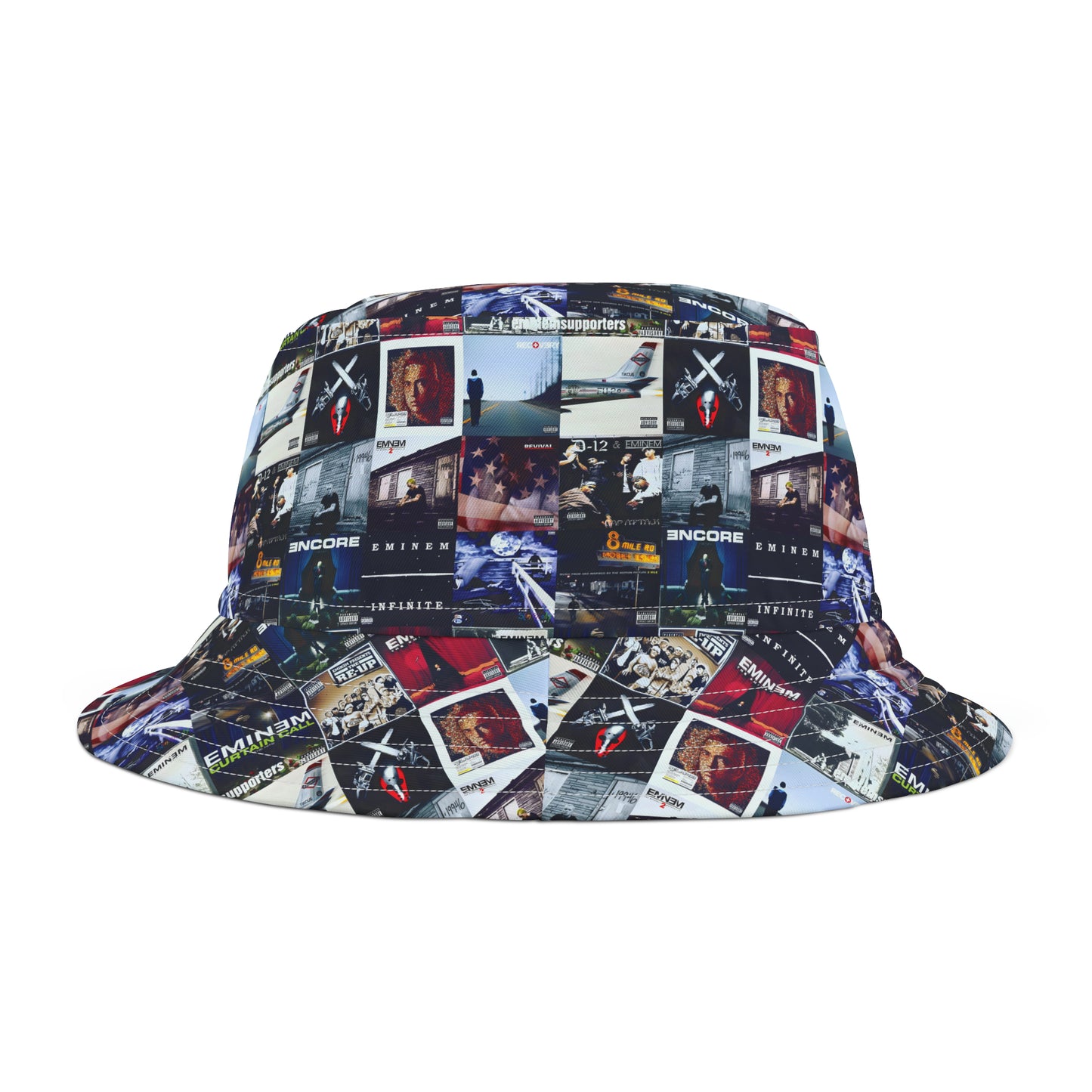 Eminem Album Art Cover Collage Bucket Hat