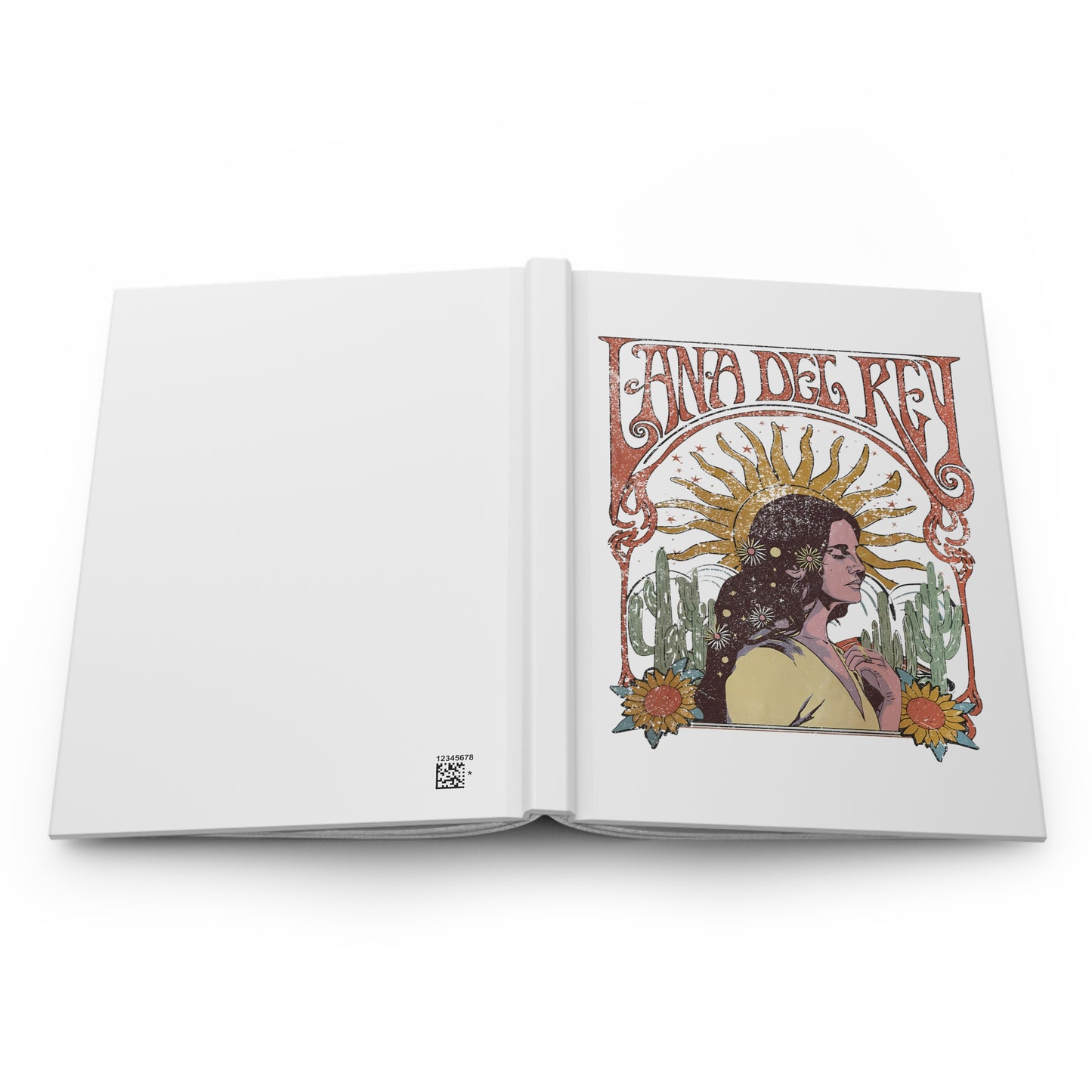 Lana Del Rey Vintage Artwork Hardcover Journal