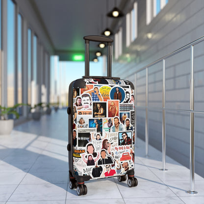 Morgan Wallen Sticker Collage Suitcase