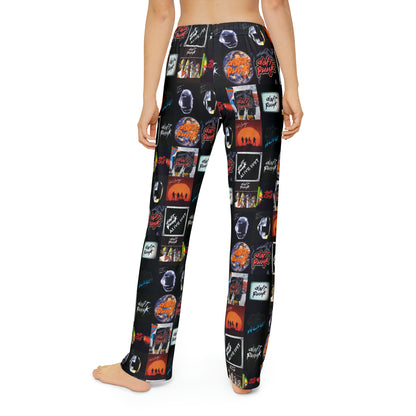 Daft Punk Album Cover Art Collage Kids Pajama Pants