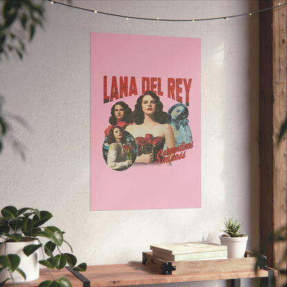 Lana Del Rey Summertime Sadness Matte Poster