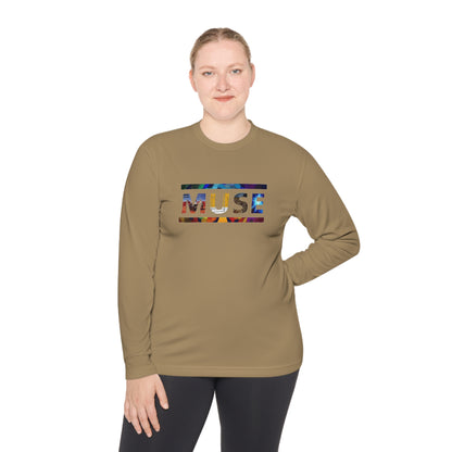 Muse Album Art Letters Unisex Lightweight Long Sleeve Tee