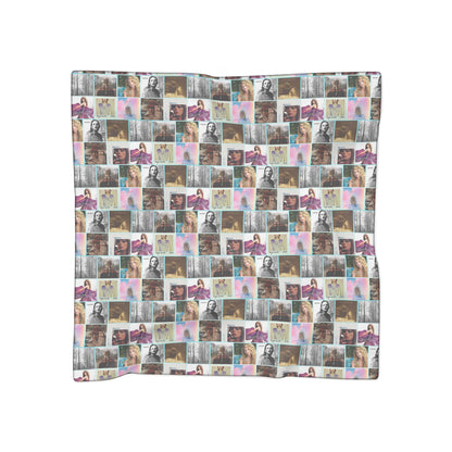 Taylor Swift Album Art Collage Pattern Polyester Scarf