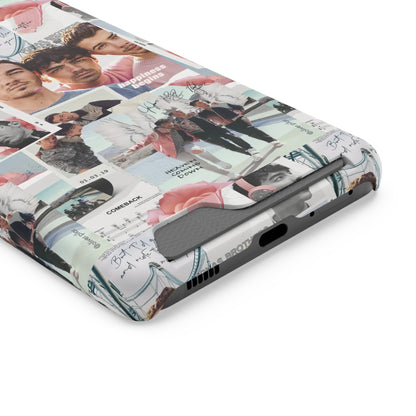 Jonas Brother Happiness Begins Collage Phone Case With Card Holder