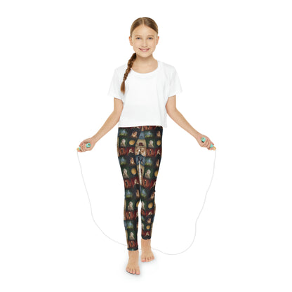 Billie Eish Happier Than Ever Mosaic Youth Full-Length Leggings