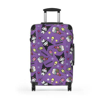 Kuromi Ice Cream Sundae Pattern Suitcase