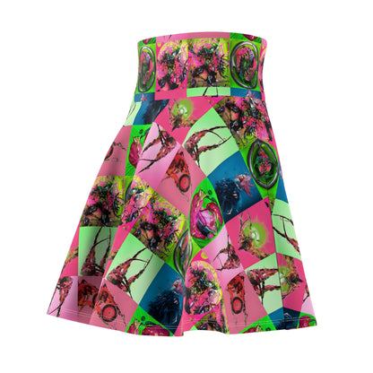 Lady Gaga Dawn of Chromatica Mosaic Women's Skater Skirt