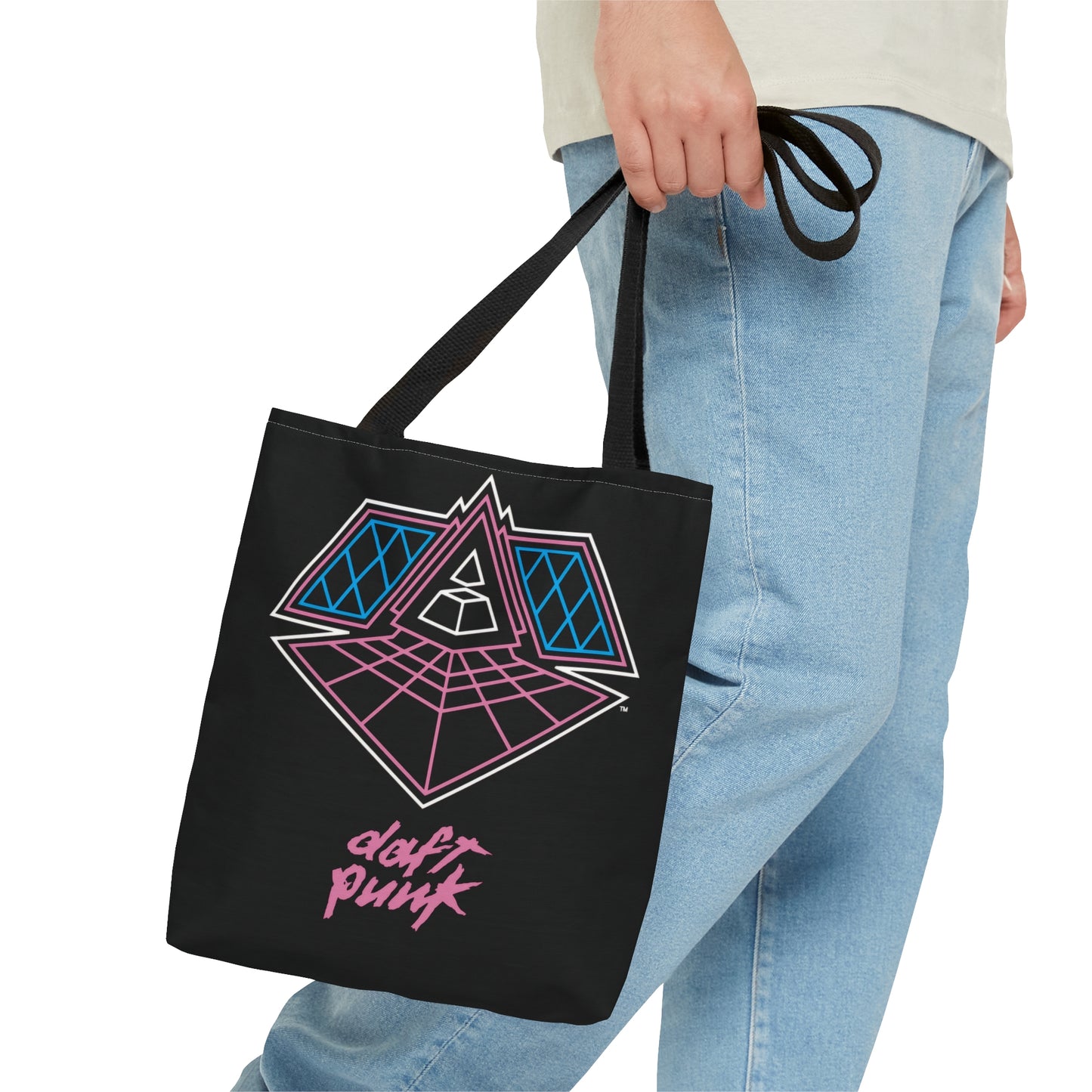 Daft Punk Alive 2007 Logo Tote Bag