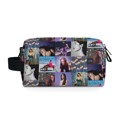 Olivia Rodrigo Album Cover Art Collage Toiletry Bag