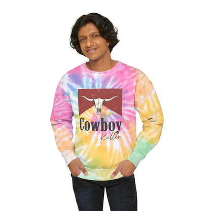 Morgan Wallen Cowboy Killer Unisex Tie-Dye Sweatshirt