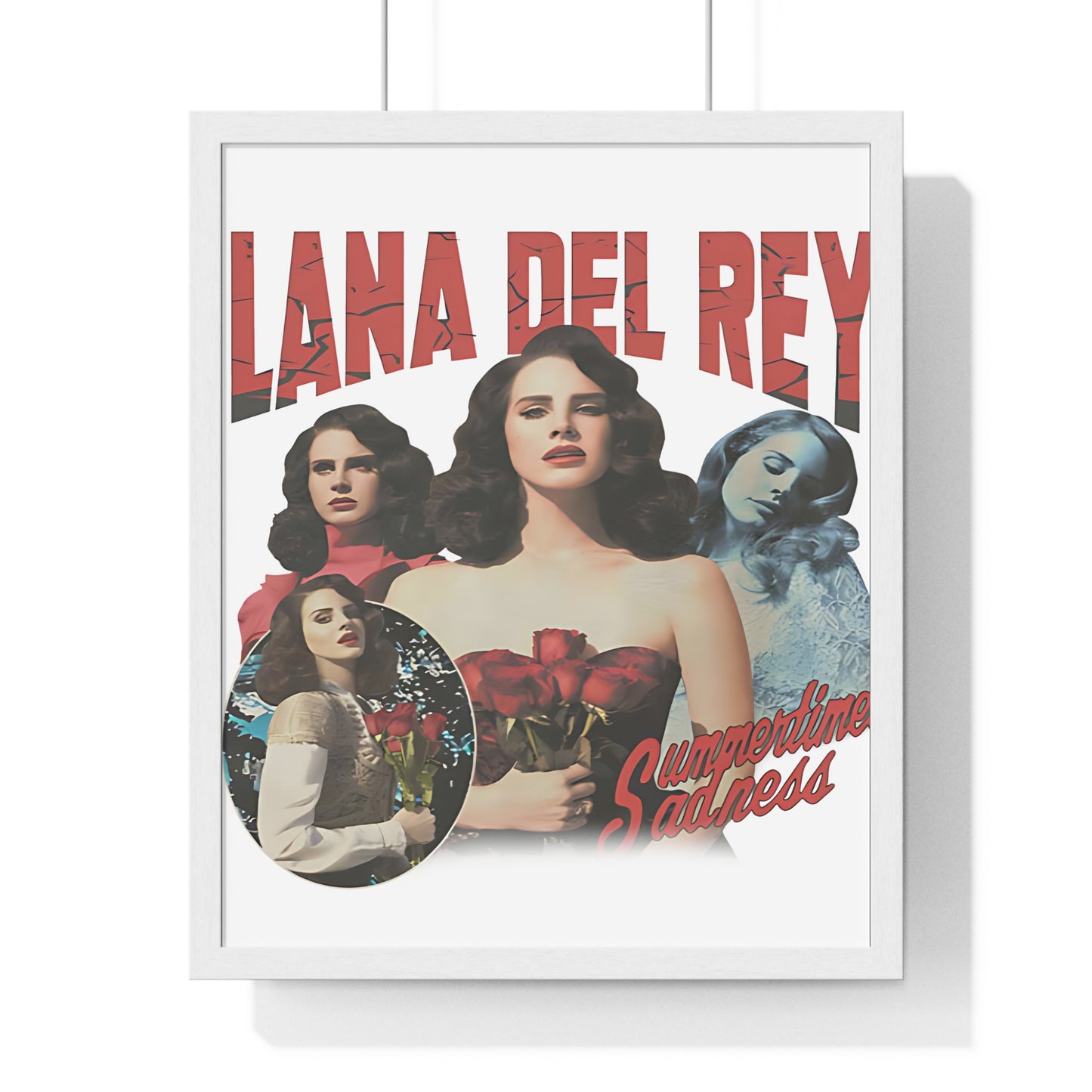 Lana Del Rey Summertime Sadness Framed Print