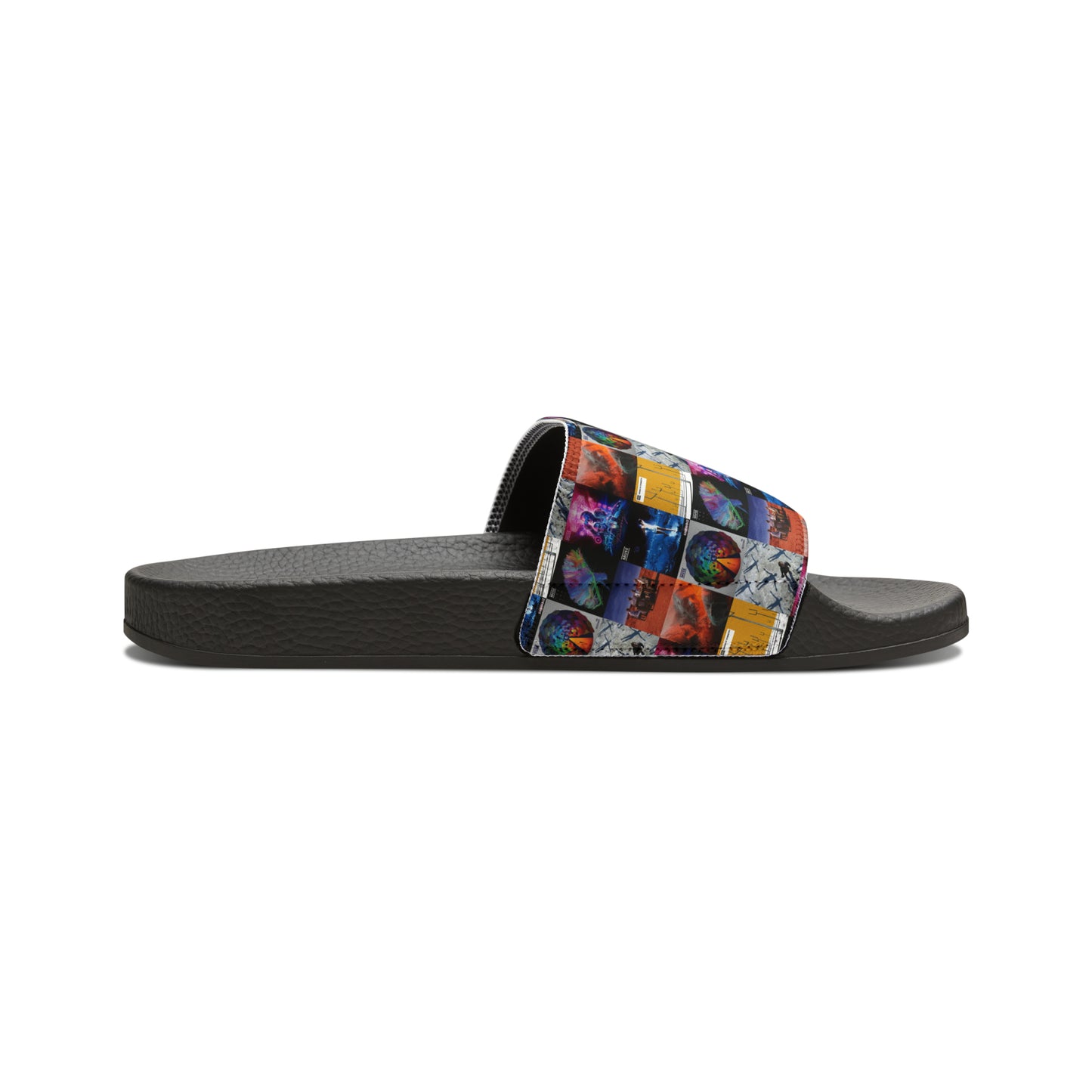 Muse Album Cover Collage Youth Slide Sandals