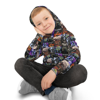 Motionless In White Album Cover Collage Kid's Hoodie