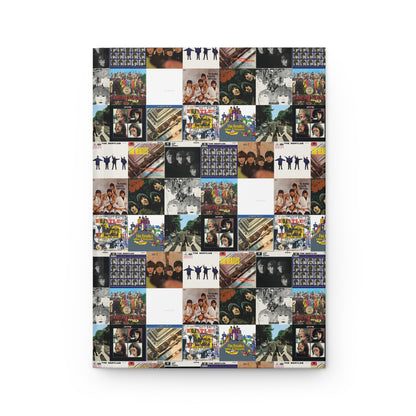 The Beatles Album Cover Collage Hardcover Journal