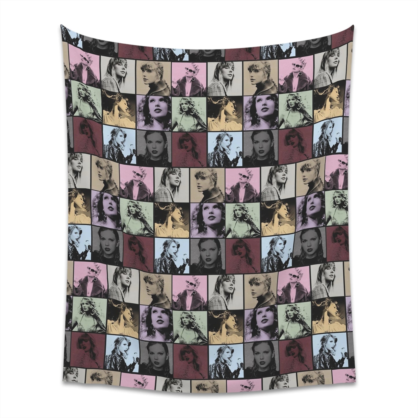 Taylor Swift Eras Collage Printed Wall Tapestry