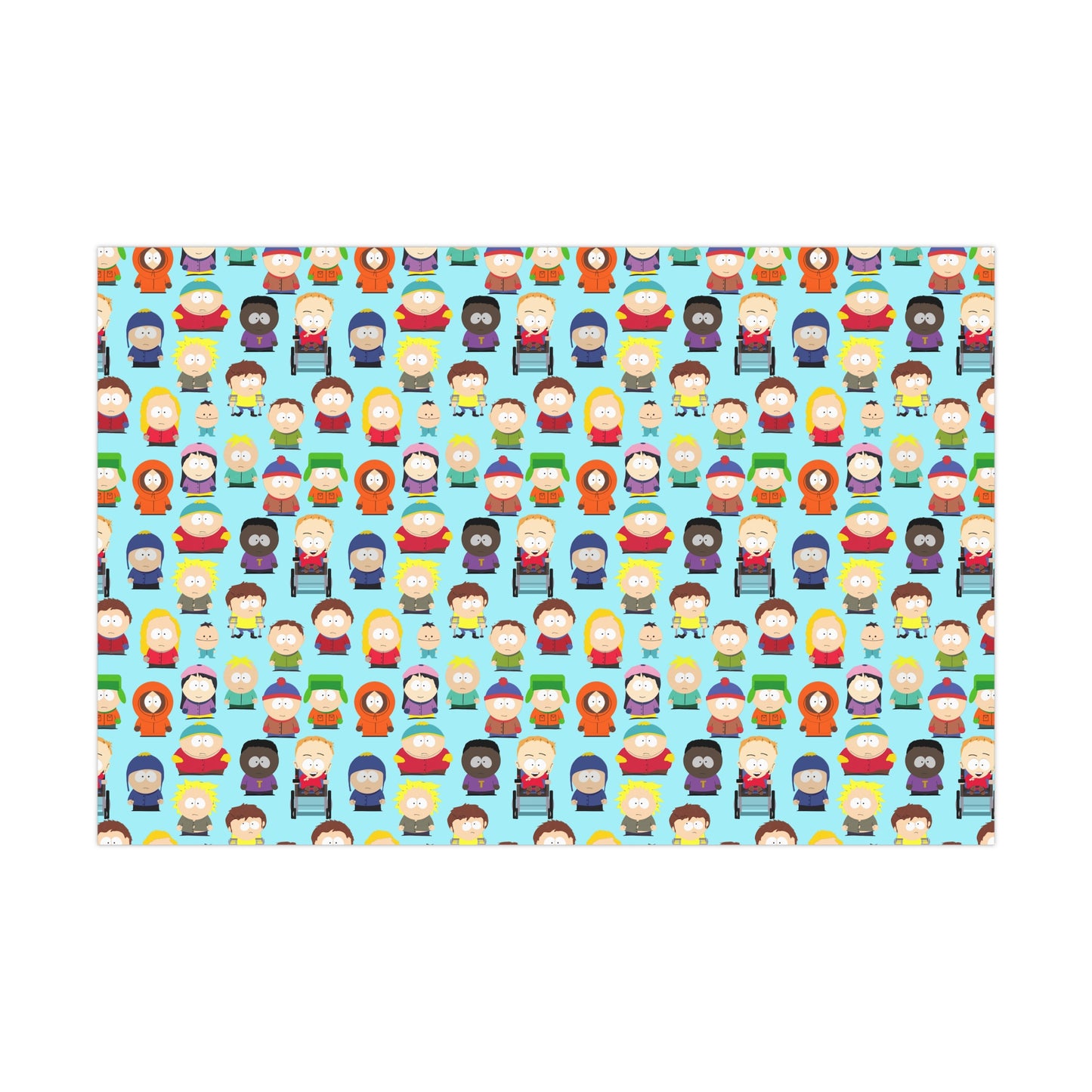 South Park School Kids Ensemble Gift Wrap Paper