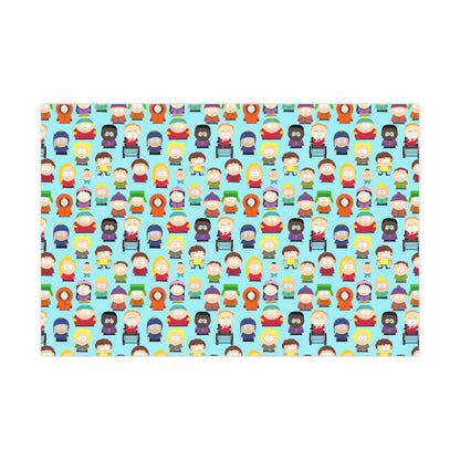 South Park School Kids Ensemble Gift Wrap Paper