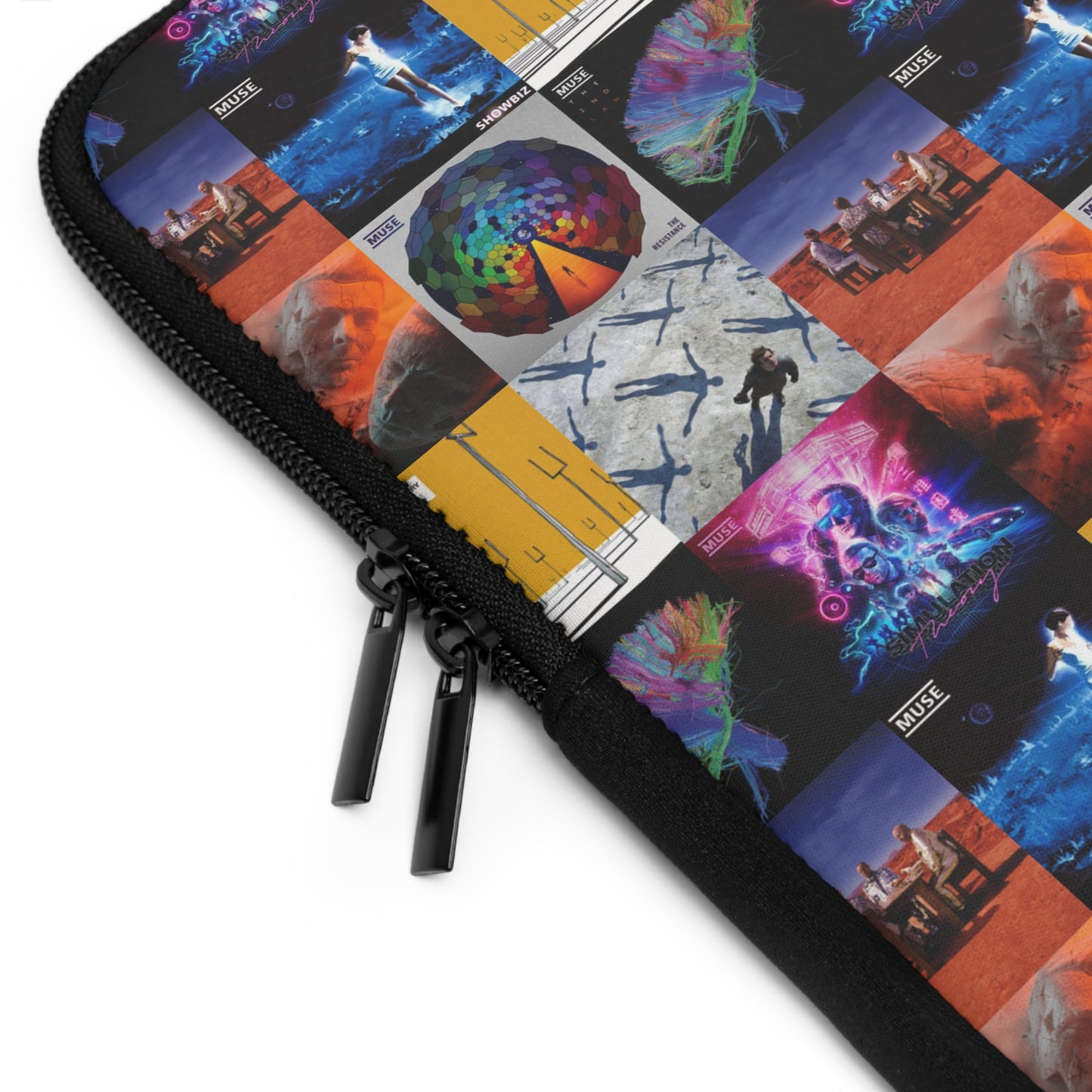 Muse Album Cover Collage Laptop Sleeve