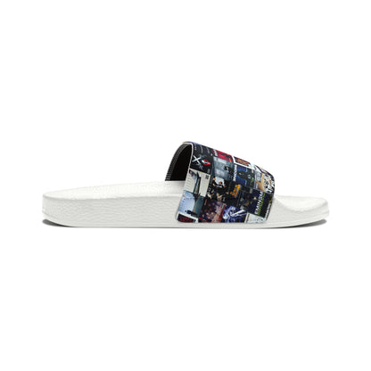 Eminem Album Art Cover Collage Women's Slide Sandals