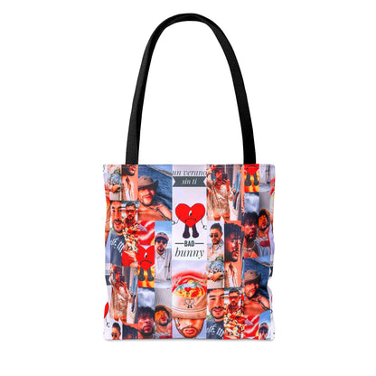 Bad Bunny Un Verano Sin Ti Photo Collage Tote Bag