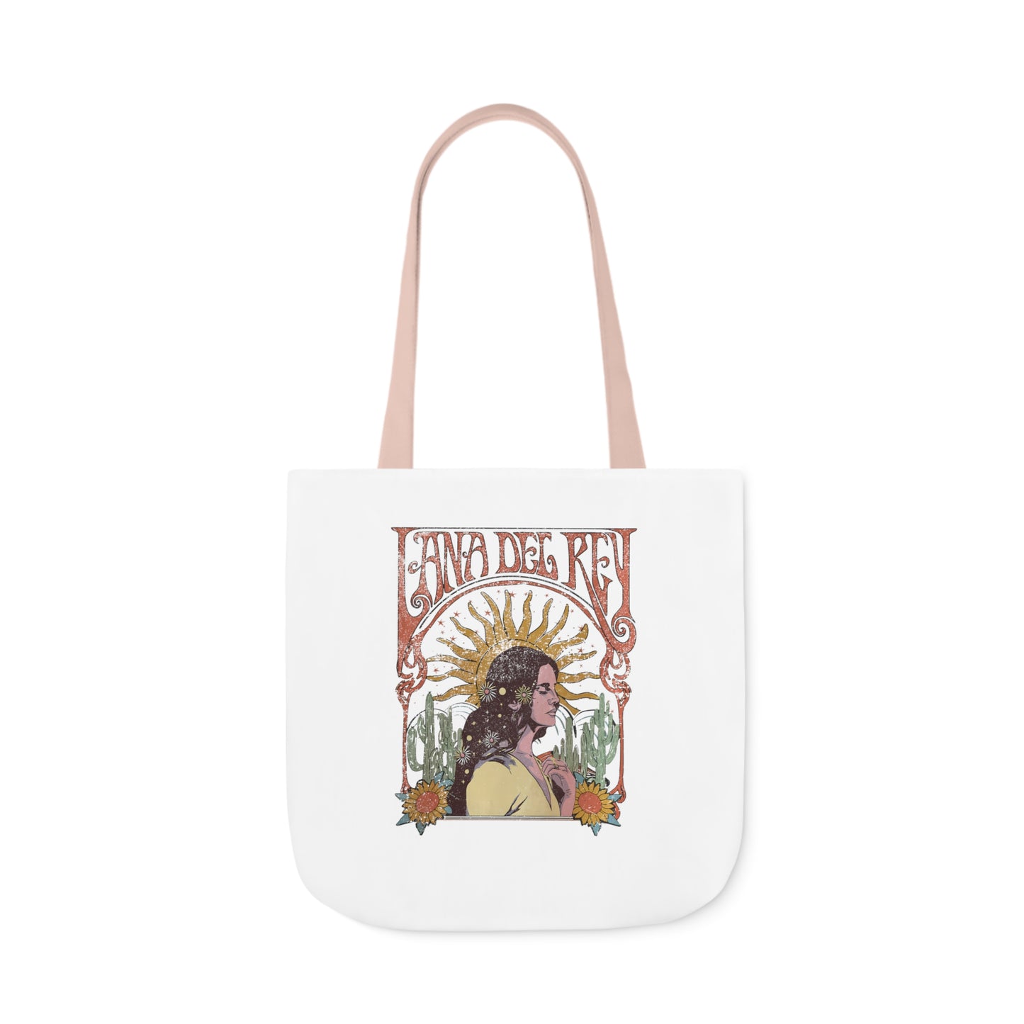 Lana Del Rey Vintage Artwork Polyester Canvas Tote Bag