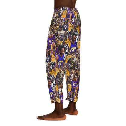 Kobe Bryant Career Moments Photo Collage Men's Pajama Pants